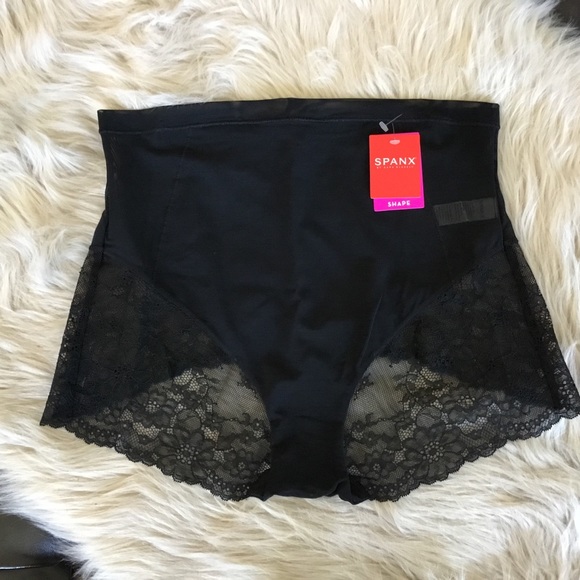 SPANX Other - Spanx Lace Brief Panty Very Black Size 2X NWT